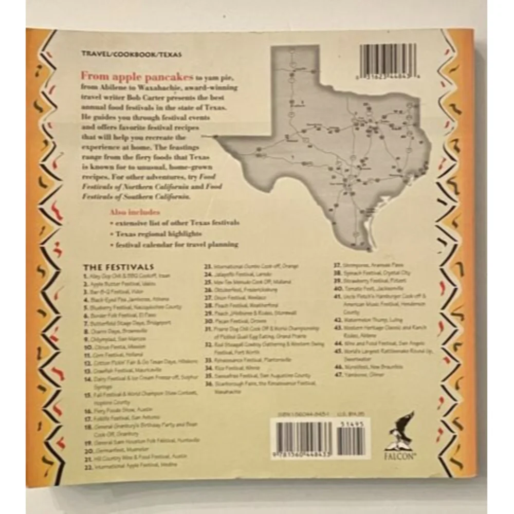 Cook‎ Book ofTexas Food Festivals of Texas : A Traveler's Guide